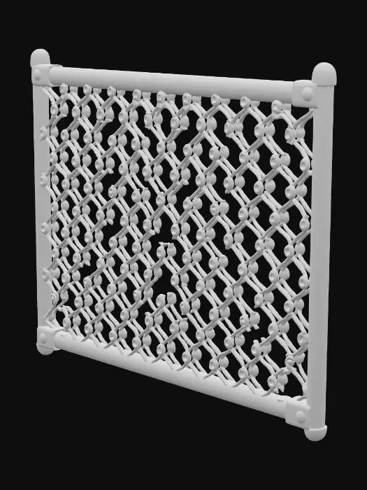 3D model for Chain Link Mesh