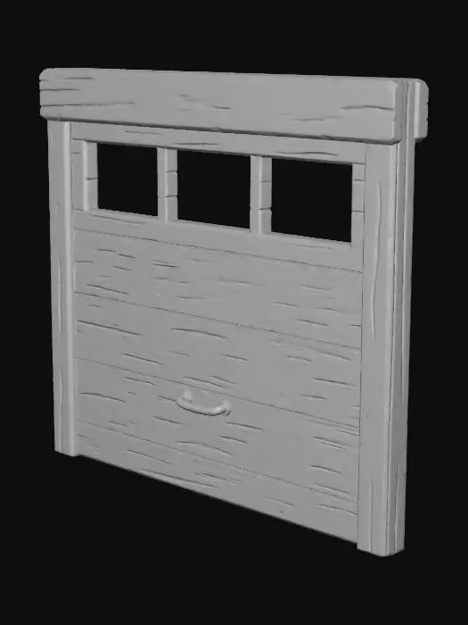 3D model for Modern Barn Door Drawer