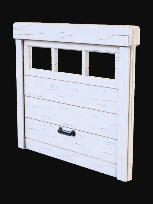 3D model for Modern Barn Door Drawer