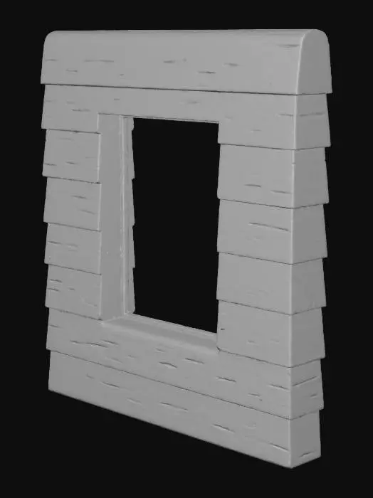 3D model for Rustic Aqua Frame