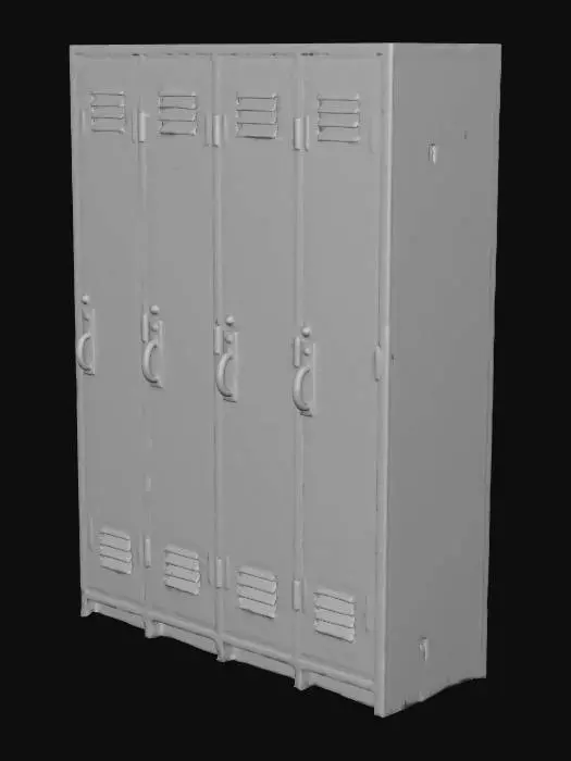3D model for Rustic Lockers