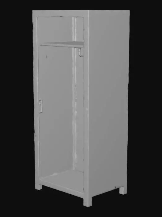 3D model for Rusty Locker