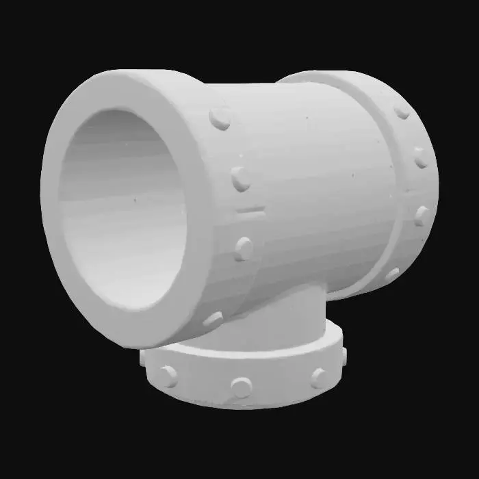 3D model for Rusty Elbow Pipe
