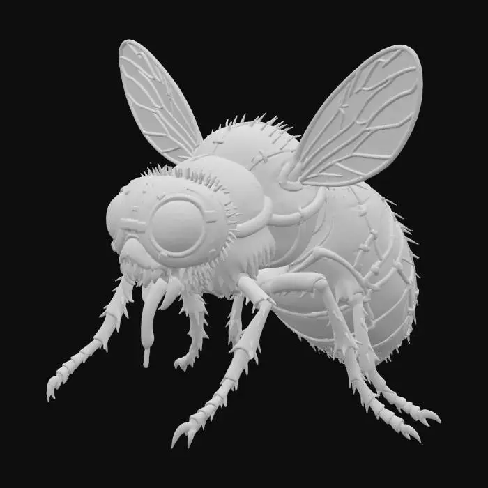 3D model for Mecha-Fly Sentinel