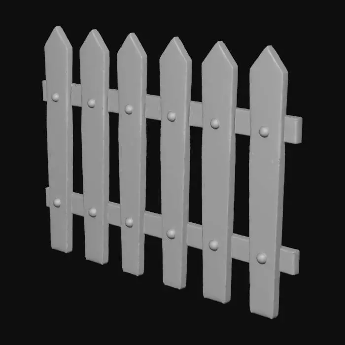3D model for Picket Fence Design