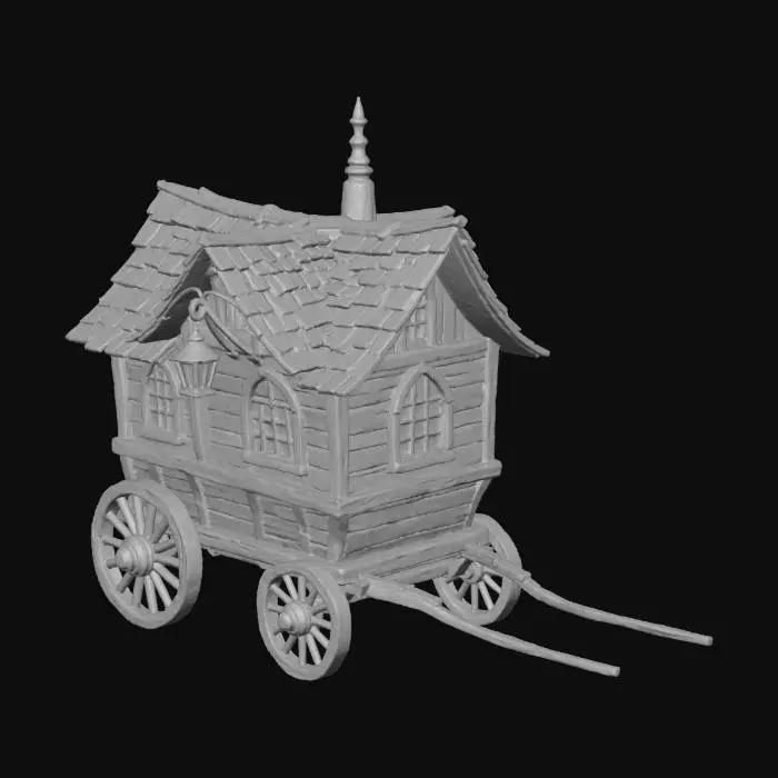 3D model for Enchanted Caravan, #Halloween2025#