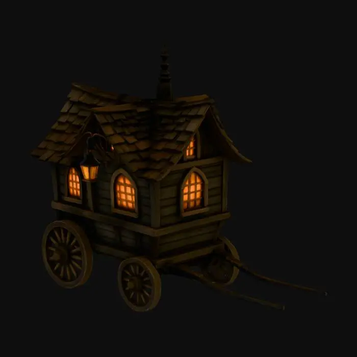 3D model for Enchanted Caravan, #Halloween2025#