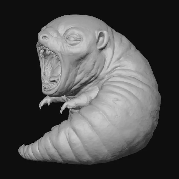 3D model for Feral Howler