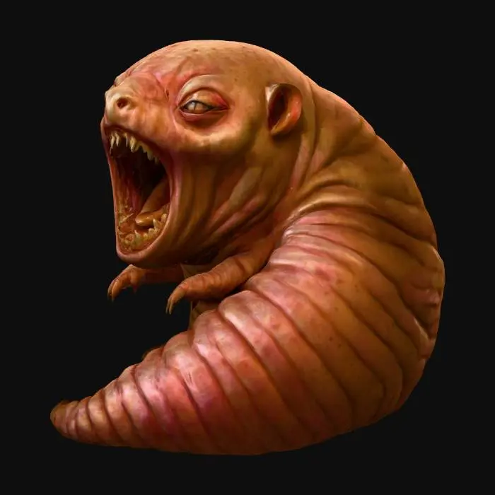 3D model for Feral Howler