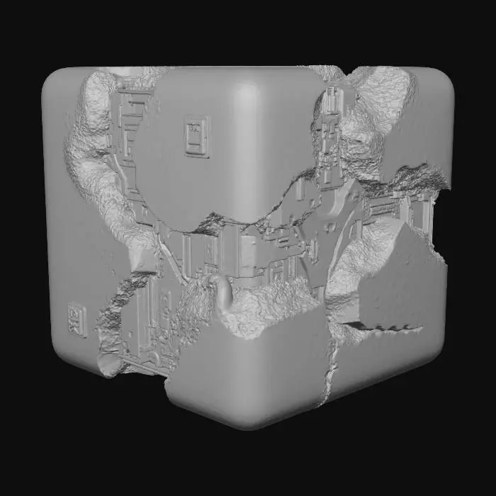 3D model for Fragmented Core