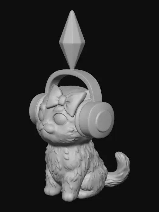 3D model for Plumbob Kitty