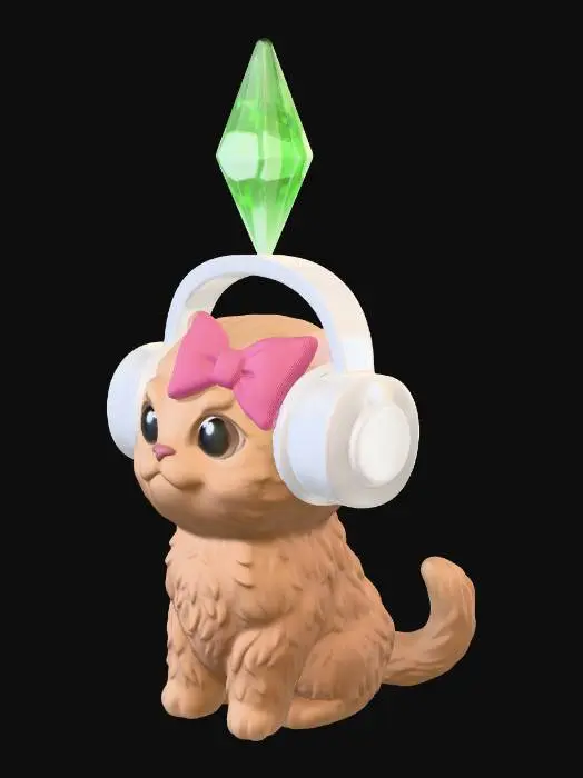 3D model for Plumbob Kitty