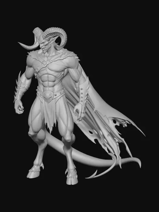 3D model for Infernal Warlord