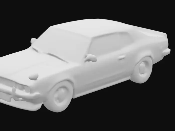 3D model for 1970's kenmeri nissan skyline gtr c110


