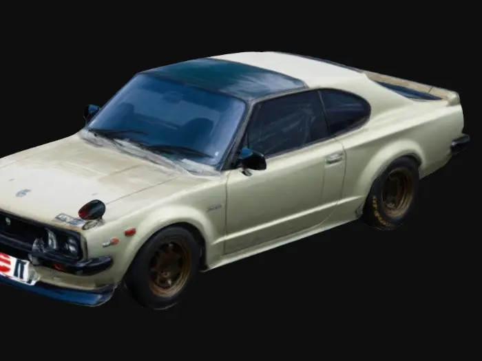 3D model for 1970's kenmeri nissan skyline gtr c110


