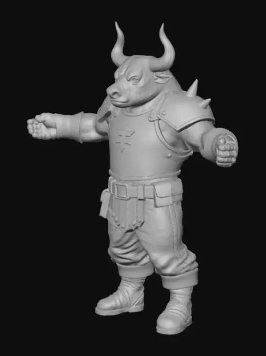 3D model for Minotaur Sentinel