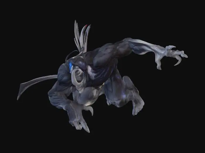 3D model for Symbiotic Fury