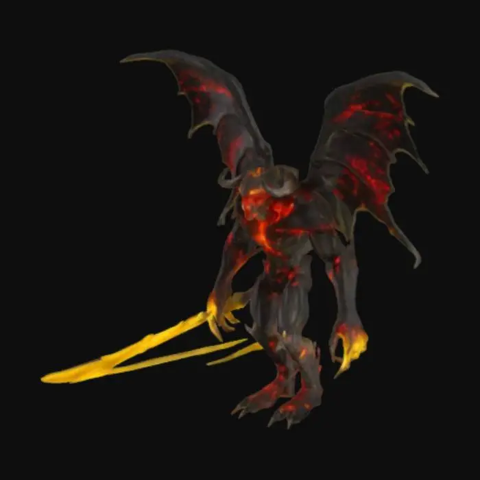 3D model for Infernal Guardian