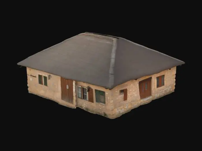 3D model for zone rurale sarda
