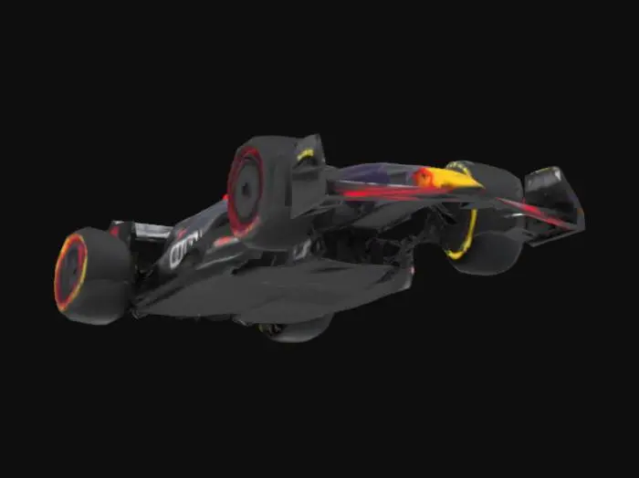 3D model for Formula Racer