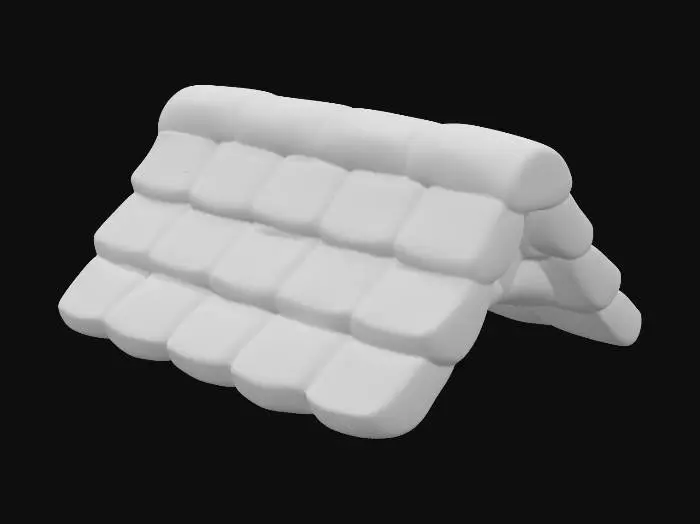 3D model for Green Tile Roof