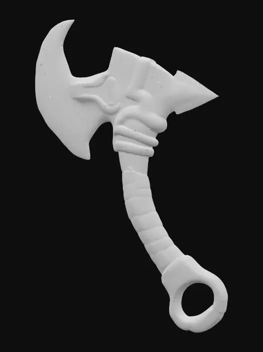 3D model for Battle Scythe