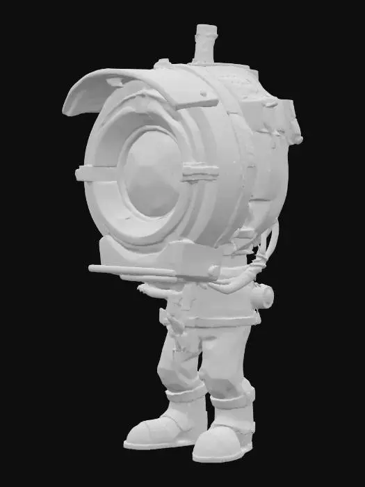 3D model for PBR Beacon Sentinel big light