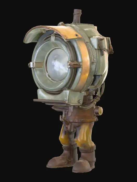 3D model for PBR Beacon Sentinel big light