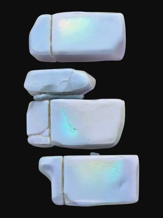 3D model for Metallic Fracture Blocks