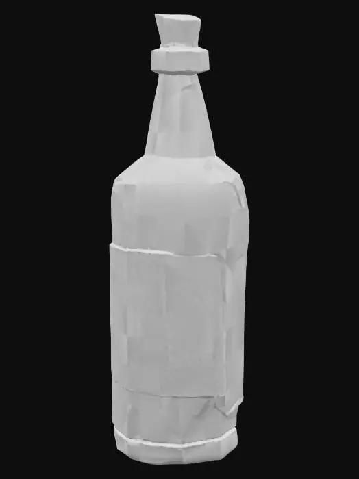 3D model for Blue Potion Flask