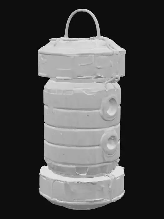 3D model for Glowing Capsule Lantern