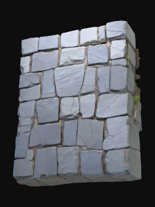 3D model for Stone Pathway in Darkness