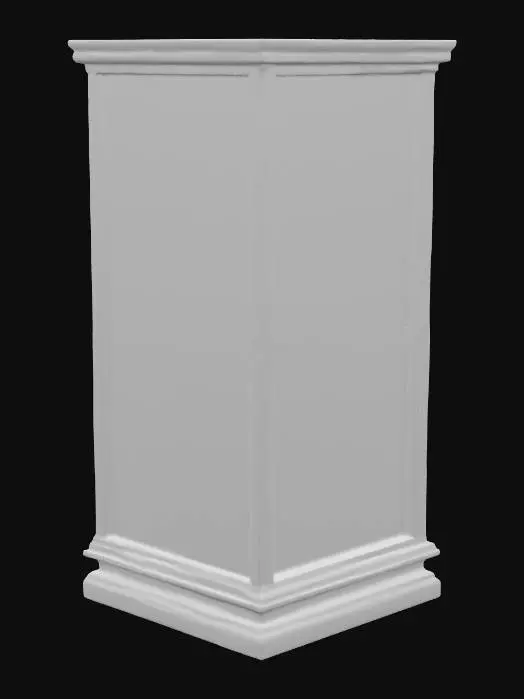 3D model for 一块风格化的日式广告牌