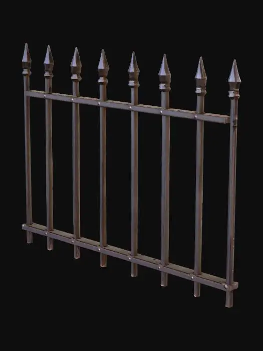 3D model for Iron Spire Fence