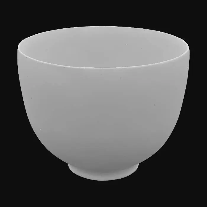 3D model for Elegant Floral Bowl