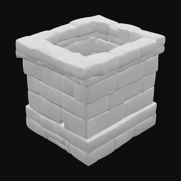 3D model for Stone Corner Scene