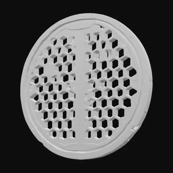 3D model for Honeycomb Grate