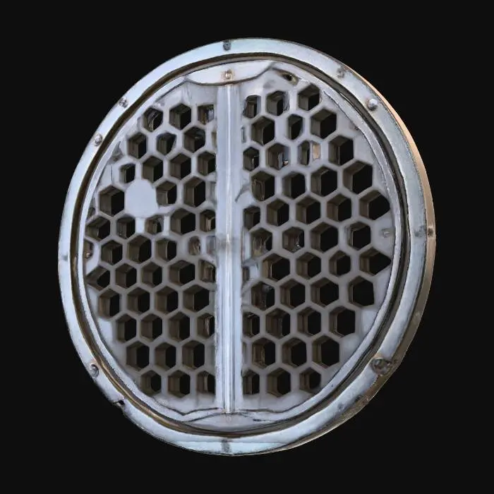 3D model for Honeycomb Grate