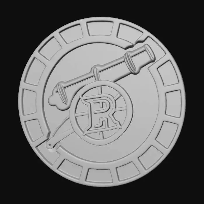 3D model for Arsenal Emblem Badge