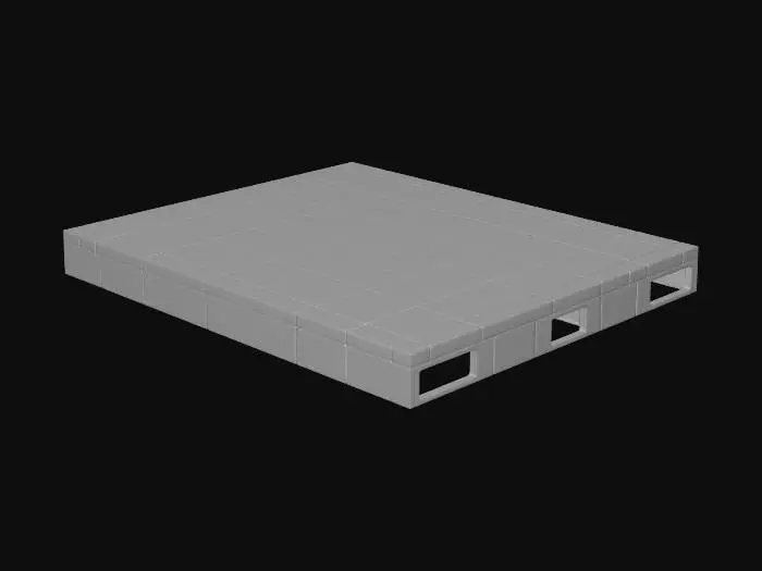 3D model for Reflections on Dark Tiles
