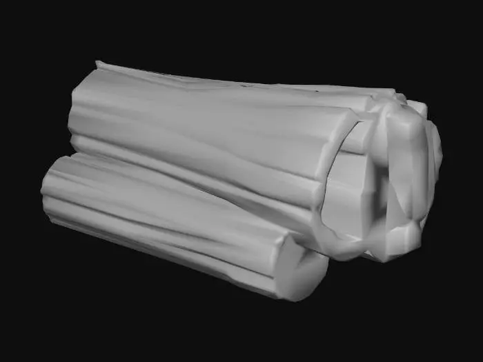 3D model for Stacked Logs