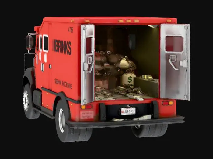 3D model for Money Transporter