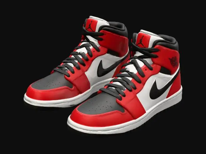3D model for Air Jordan 1 Chicago