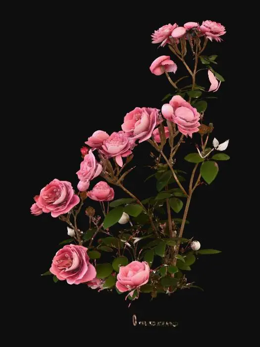 3D model for Twilight Blooms