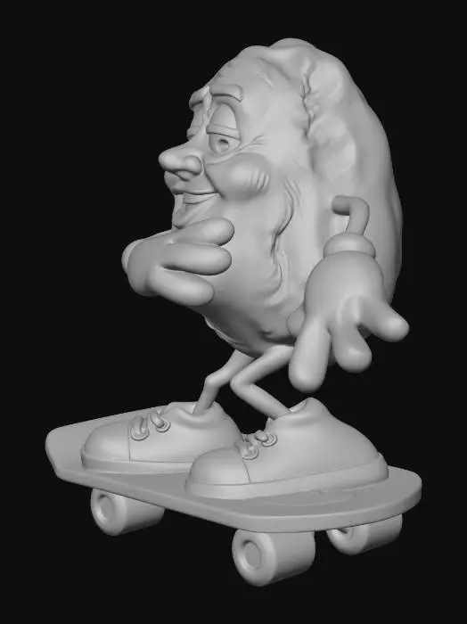 3D model for Skater Raisin