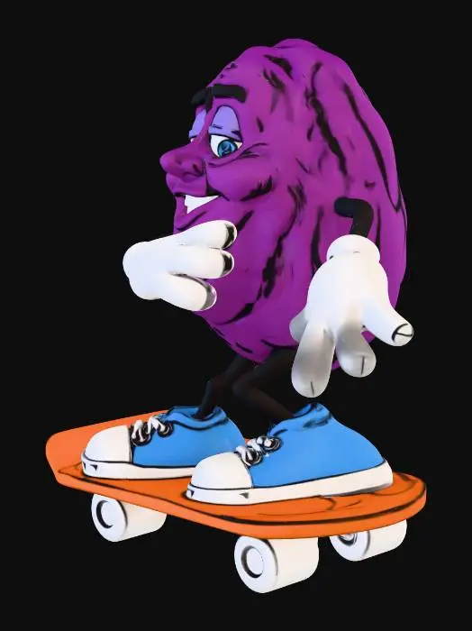 3D model for Skater Raisin