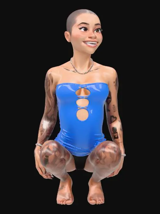 3D model for Joyful Pose