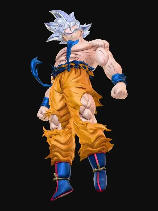 3D model for Ultra Instinct Goku