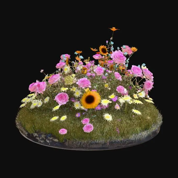 3D model for Floating Blossoms