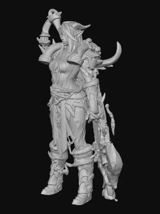 3D model for Nightblade Hunter